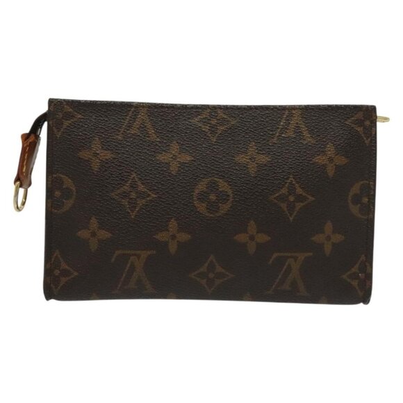 LOUIS VUITTON Monogram Bucket PM Accessory Pouch LV Auth 137065 - Picture 3 of 16